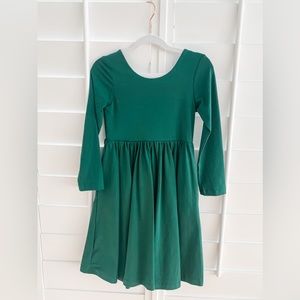 Ollie Jay Hunter green twirly dress